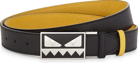 fake fendi monster belt|authentic men's Fendi belt.